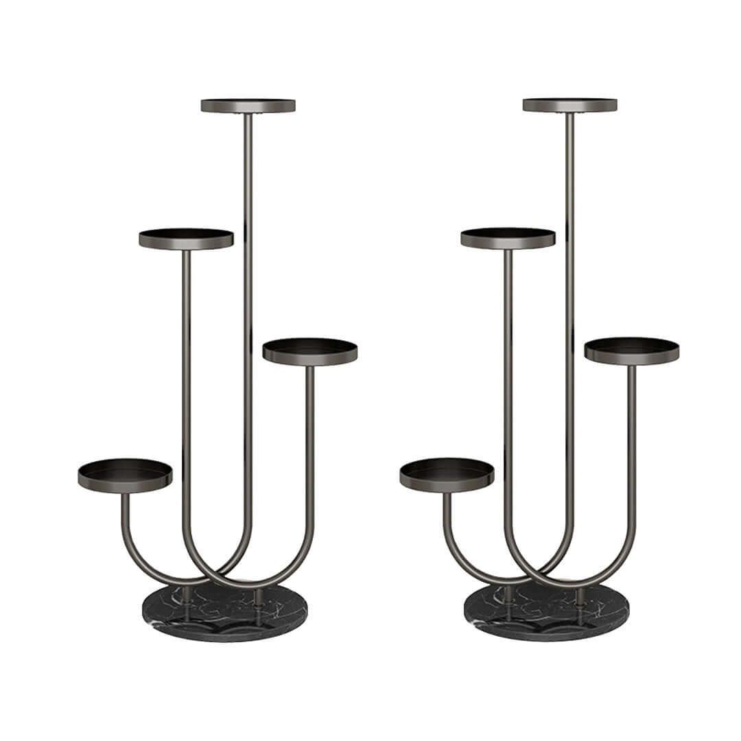 Modern affordable homewares black metal plant stands for quality and value furniture decor