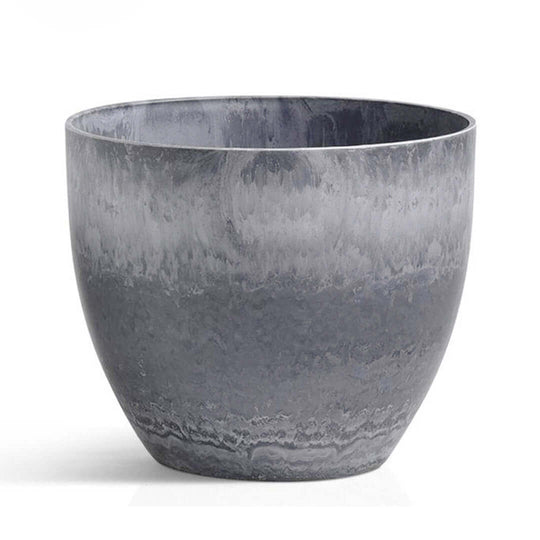 Affordable quality homewares - stylish grey cement flower pot perfect for adding value to your home décor.