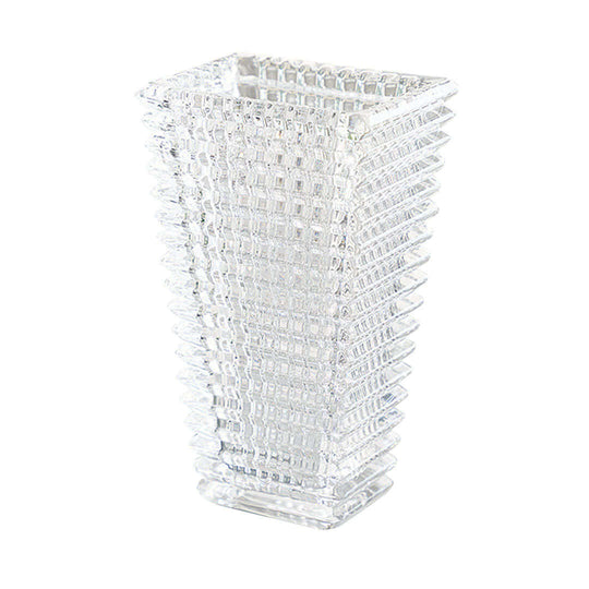 Elegant textured glass vase for affordable homewares, adding quality and value to your furniture decor.