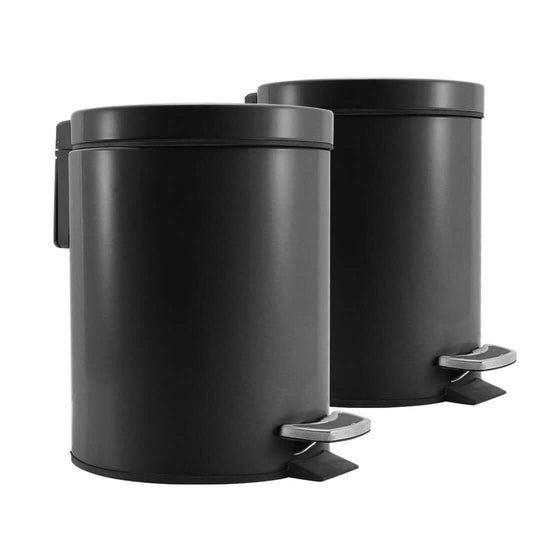 Affordable and quality black step trash cans for home or office use providing excellent value.