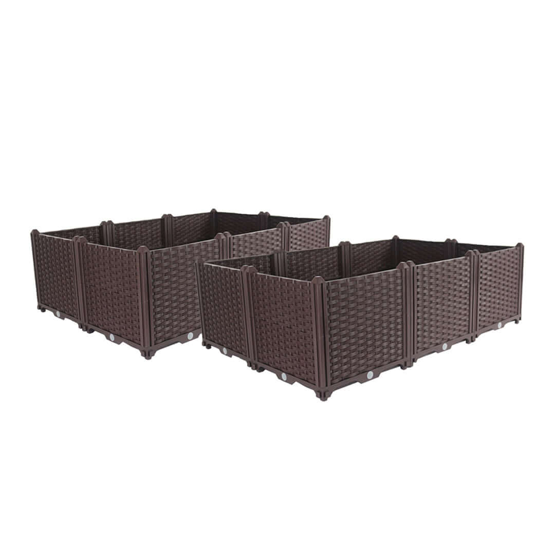 Brown wicker storage baskets, affordable homewares offering quality and value furniture solutions.