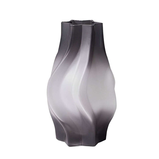 Elegant modern black and white gradient vase - affordable quality homewares and value furniture.