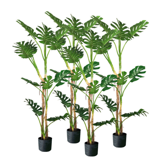 Artificial potted plants with lush green leaves, affordable homewares, quality value furniture decor.