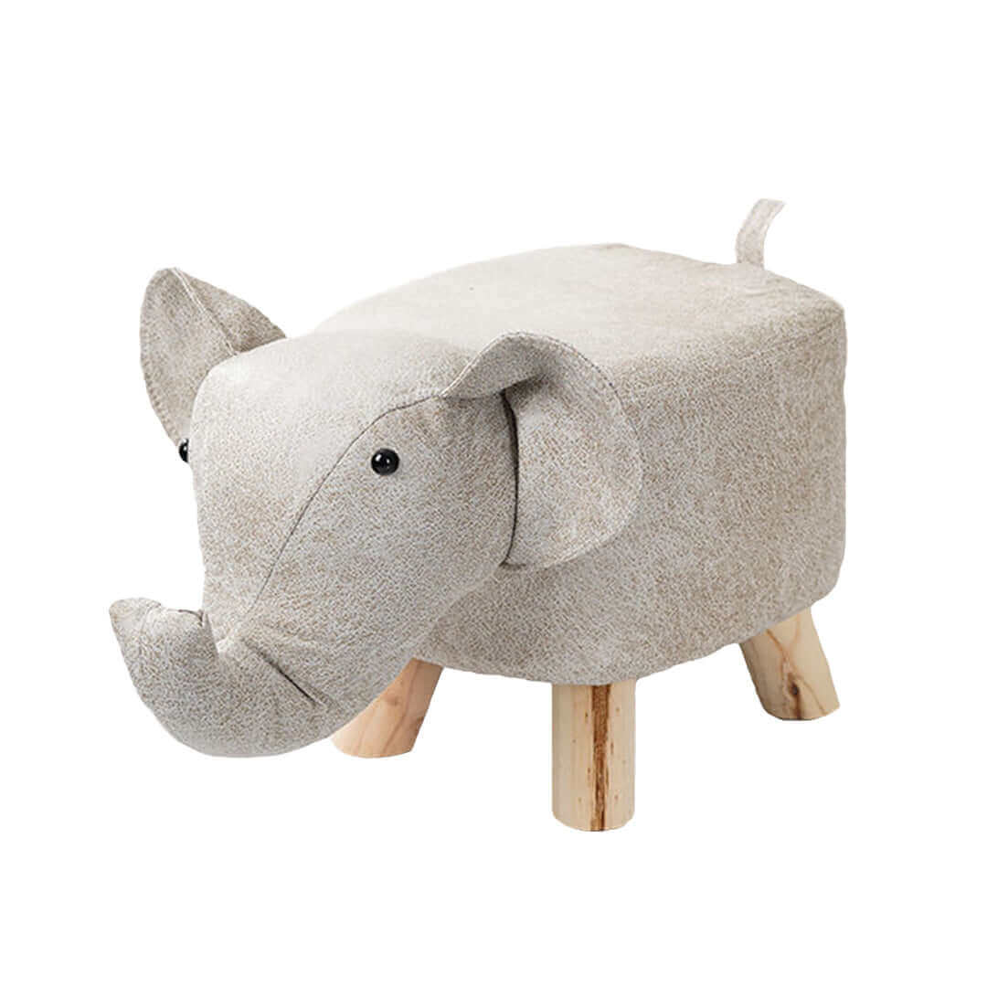 Affordable quality value furniture - Elephant-shaped ottoman for homewares.