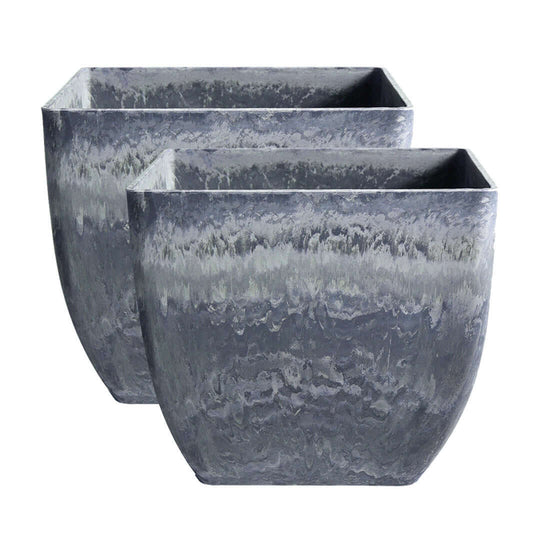 Affordable quality square stone planters for homewares and value furniture