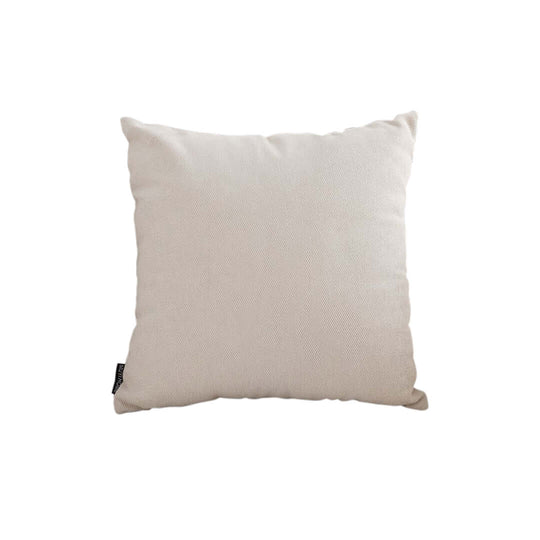 Affordable quality homewares - beige square cushion for value furniture.