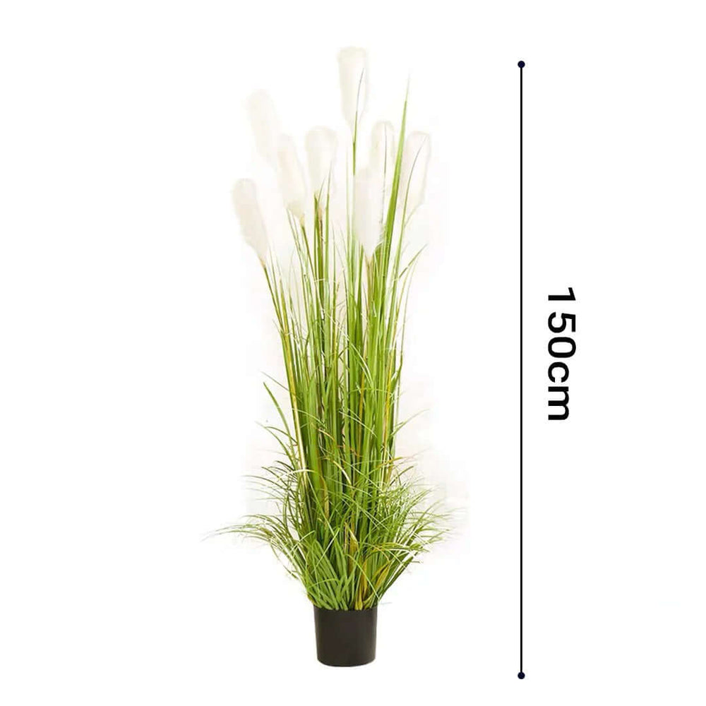 150cm tall decorative artificial plant in black pot for affordable homewares and quality value furniture decor.