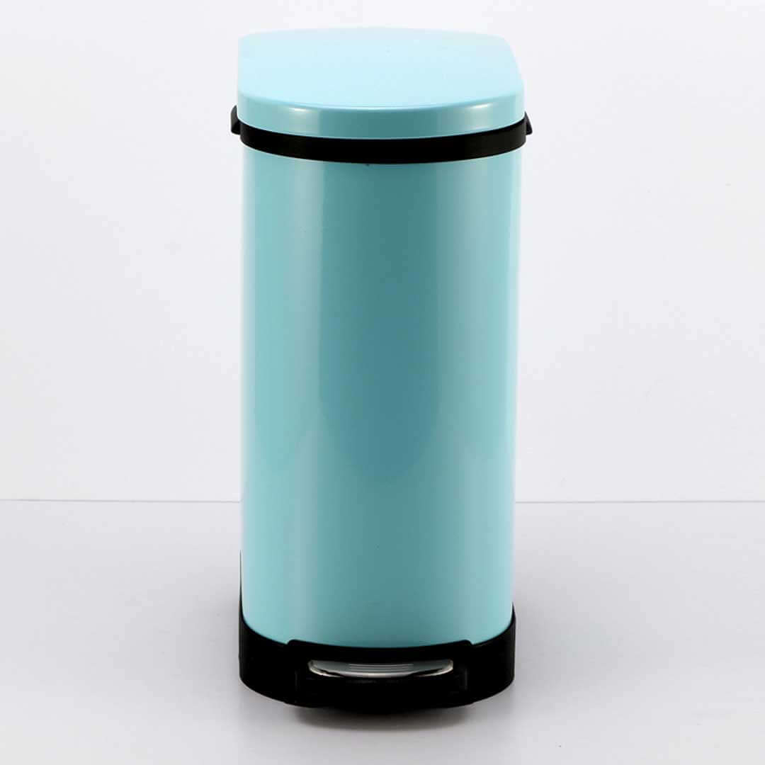 Affordable quality blue homewares pedal bin, perfect for value furniture collection.