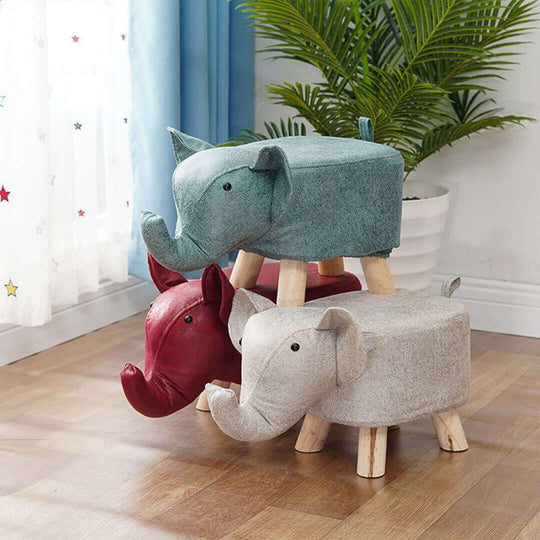 Affordable and quality value furniture with cute elephant-shaped homewares for children's room decoration.