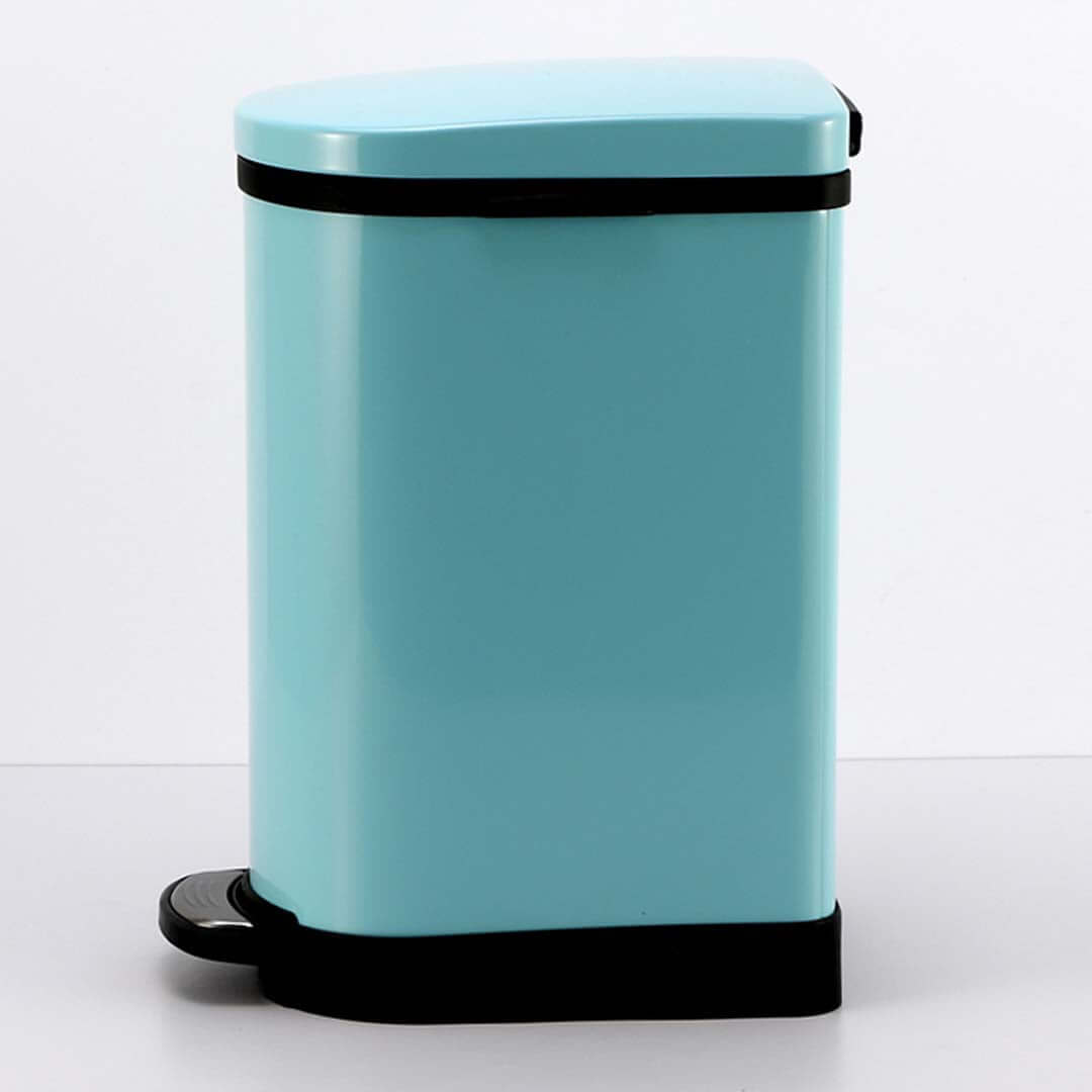 Affordable quality homewares light blue pedal bin for value furniture enthusiasts