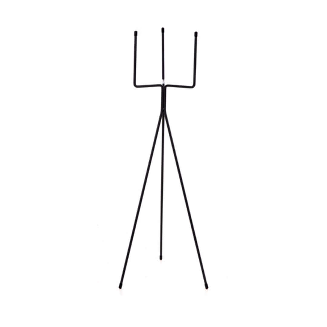 Affordable and quality modern black metal coat rack, value furniture for homewares.