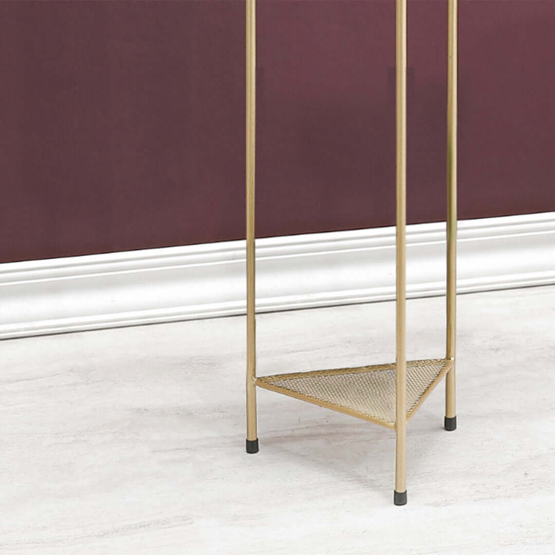 Stylish and affordable homeware, quality value furniture with a sleek metal stand, ideal for modern interiors.