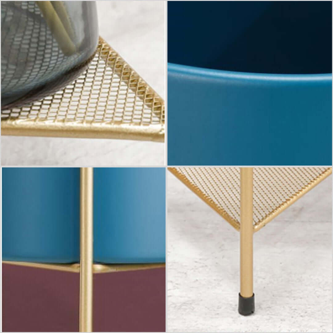 Affordable homewares and quality value furniture featuring modern blue and gold design elements