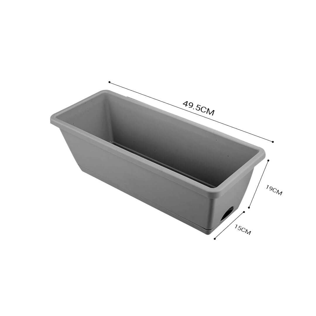 Affordable quality homeware rectangular container with dimensions 49.5CM x 19CM x 15CM, perfect for value furniture storage solutions.