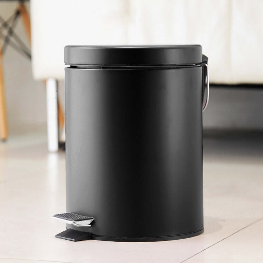 Affordable black pedal bin - perfect quality homewares value furniture for any room