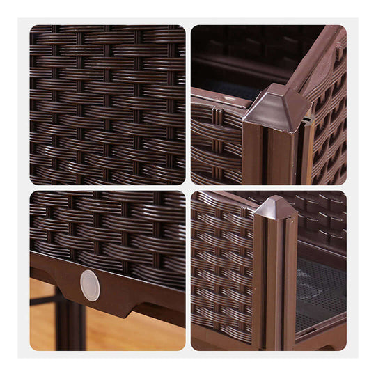 Close-up details of quality wicker furniture showcasing craftsmanship, perfect for affordable homewares and value furniture.