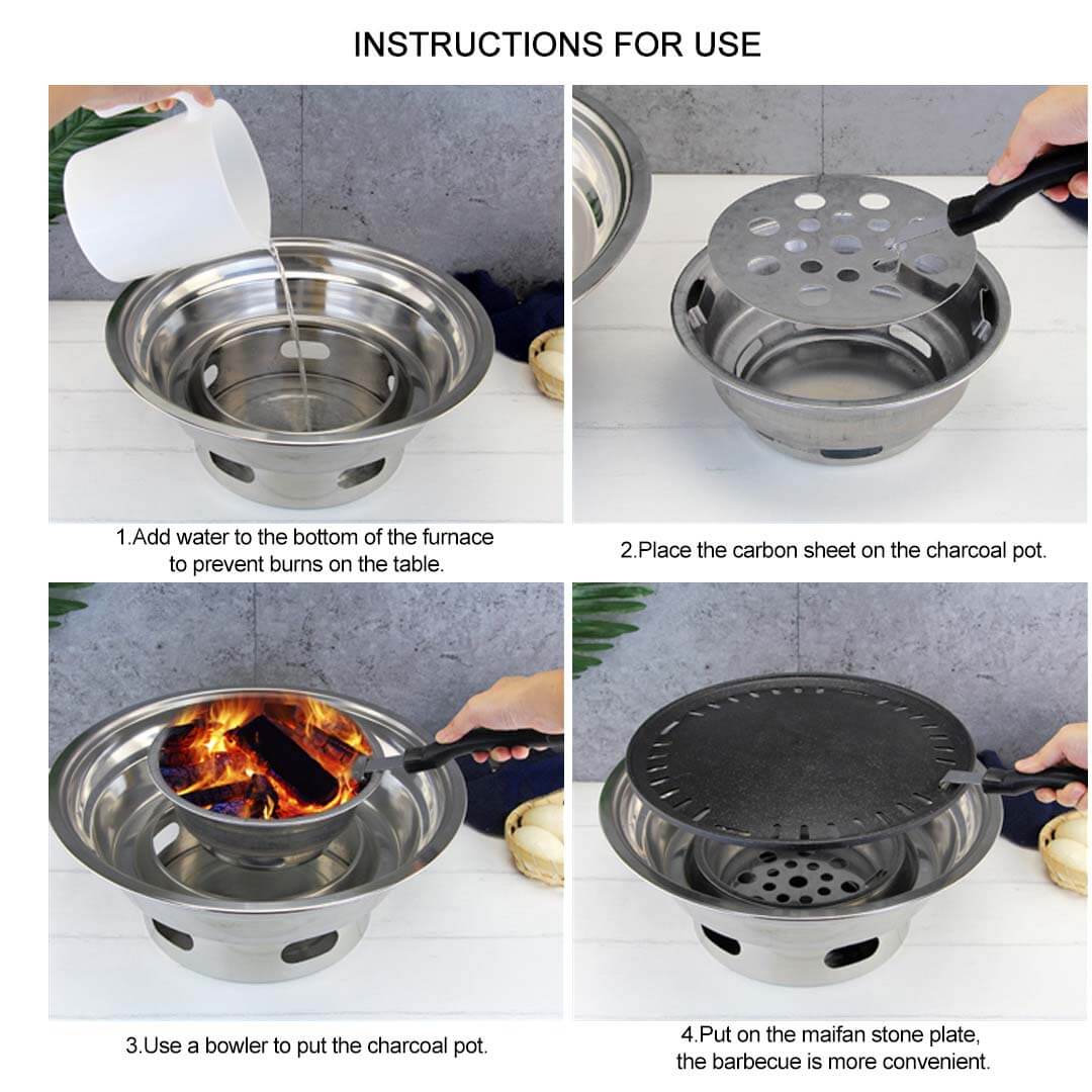 Step-by-step instructions for assembling an affordable, quality charcoal pot for home use and value cooking.