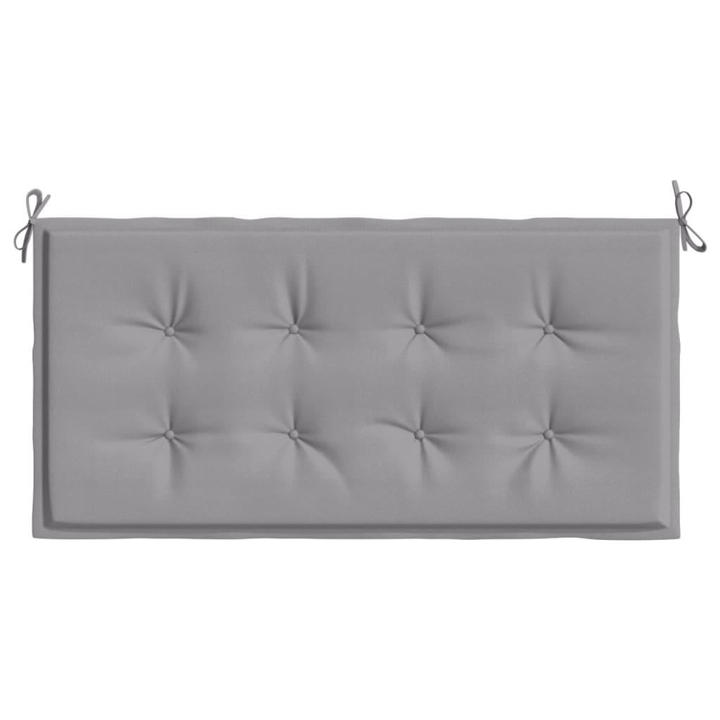 Garden Bench Cushion Grey 120x50x3 cm Oxford Fabric