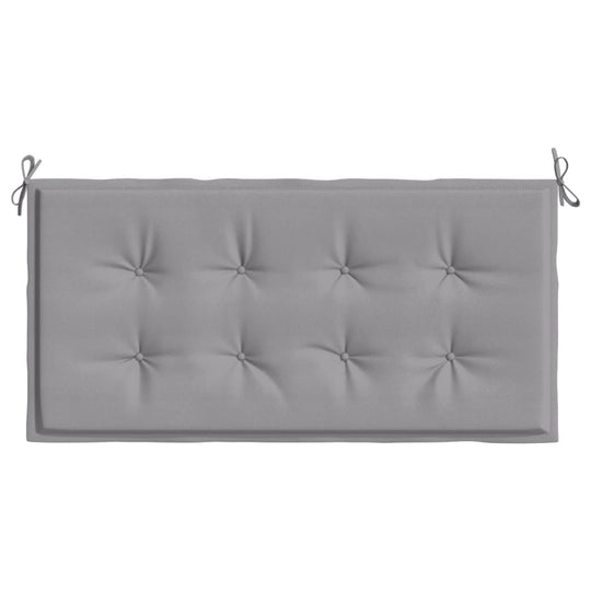 Garden Bench Cushion Grey 120x50x3 cm Oxford Fabric