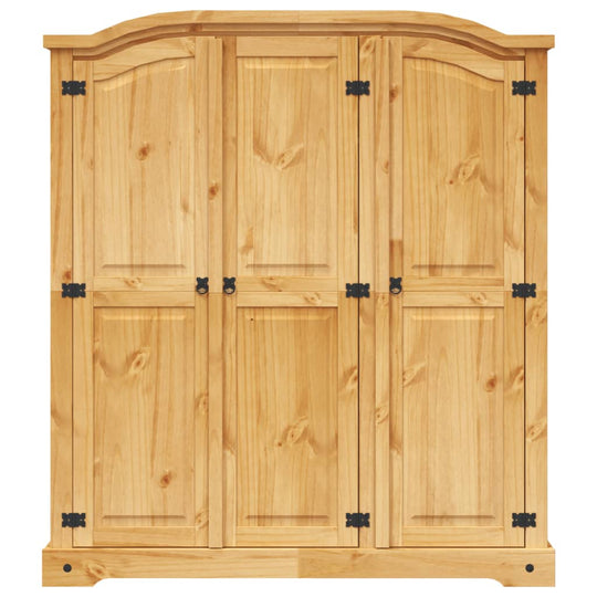 Wardrobe Mexican Pine Corona Range 3 Doors