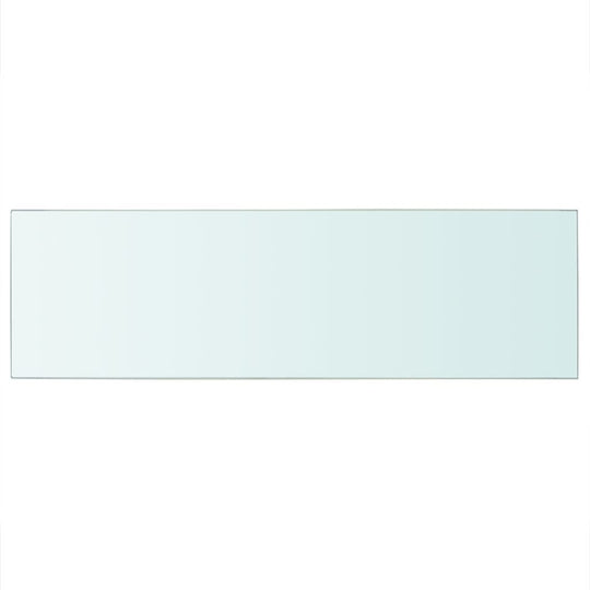 Shelf Panel Glass Clear 80x25 cm