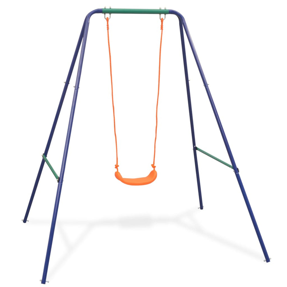 feed-cond-new, feed-sl-vidaXL Freight Payable, new, Orange, Outdoor Play Equipment, parcel, Play Swings, Toys & Games, Toys & Games > Outdoor Play Equipment > Play Swings, vidaXL2-In-1 Single Swing And Toddler Swing Orange - Premium Play Swings from vidaXL - Just $182! Shop Online Buy Now at S & D's Value Store Family Business Best Customer Service