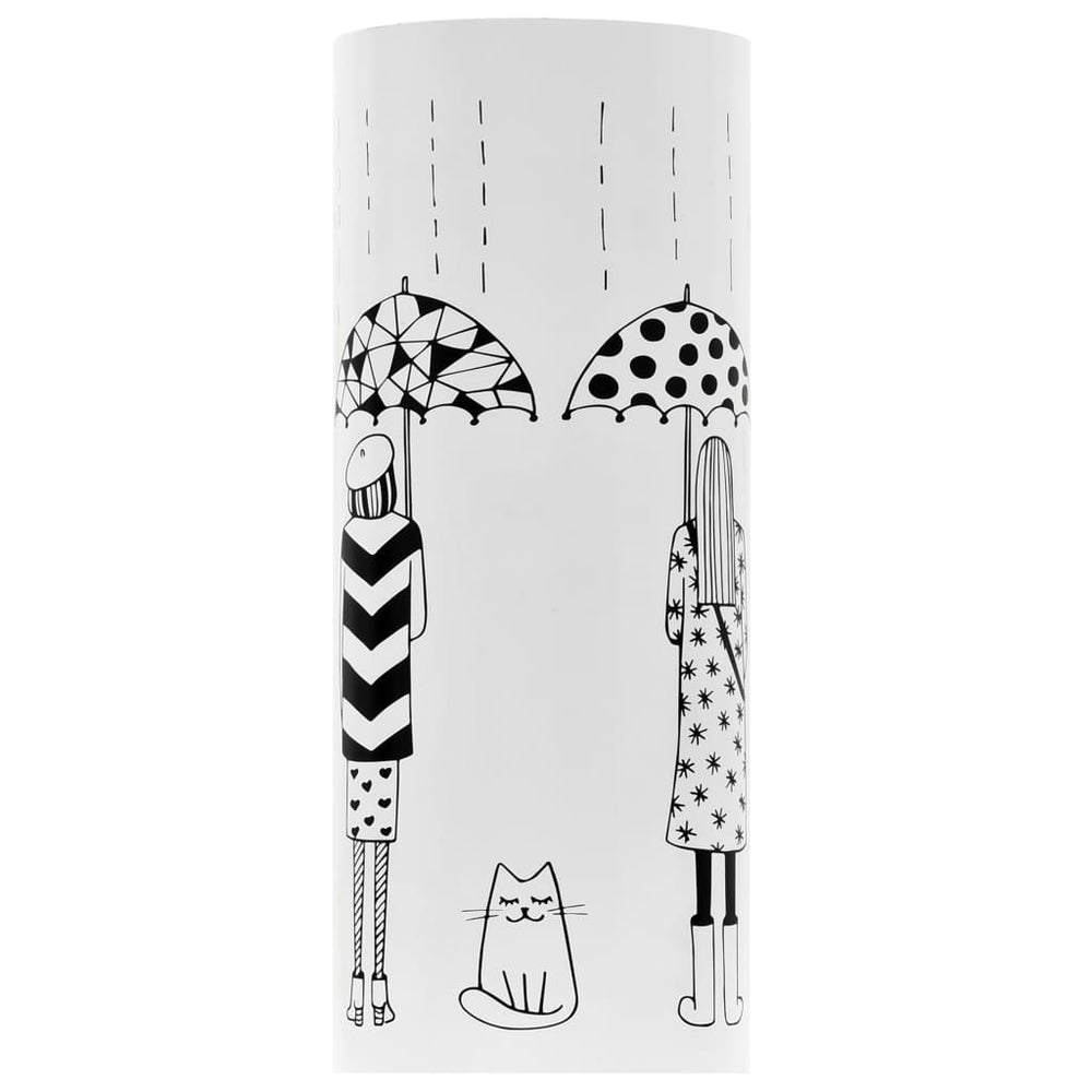 Umbrella Stand Women Steel White