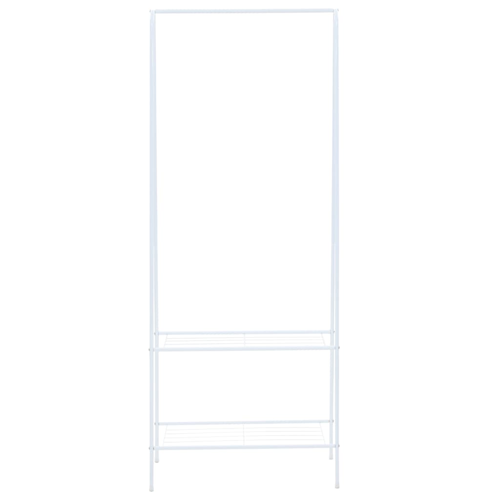 Clothes Rack 59x35x150 cm White