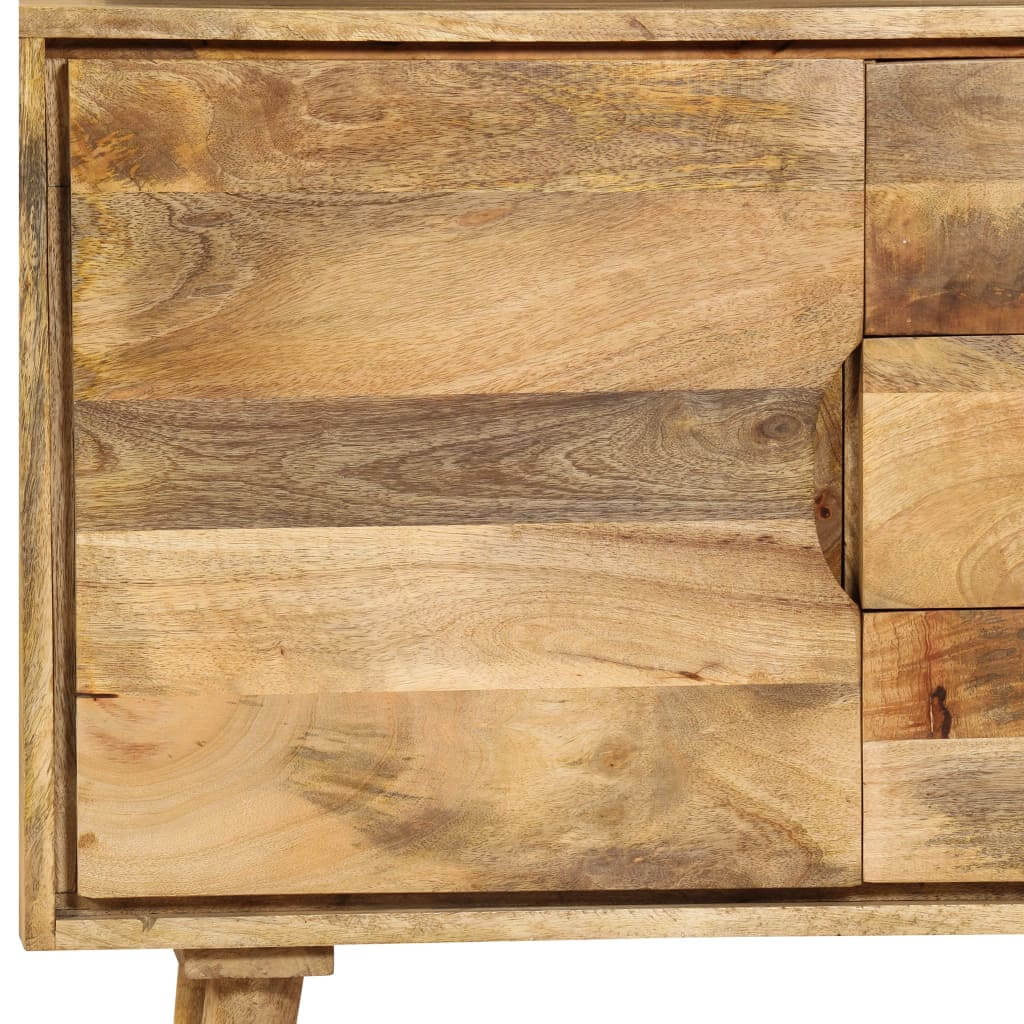 Sideboard Solid Mango Wood 90X30X69 Cm