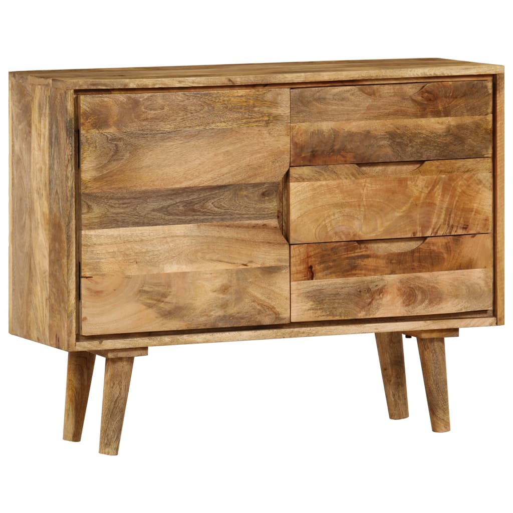 Sideboard Solid Mango Wood 90X30X69 Cm