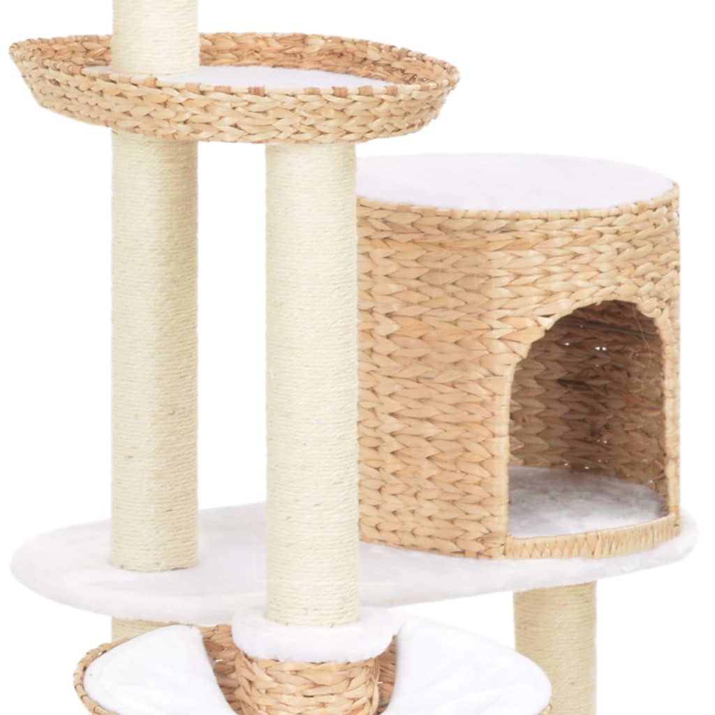 Cat Tree with Sisal Scratching Post Seagrass