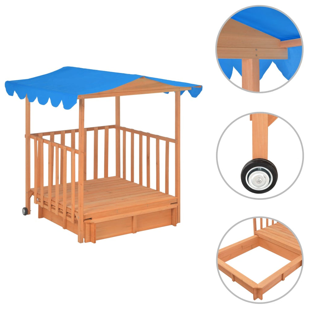 Blue, feed-cond-new, feed-sl-vidaXL Freight Payable, new, Outdoor Play Equipment, parcel, Sandboxes, Toys & Games, Toys & Games > Outdoor Play Equipment > Sandboxes, vidaXLKids Playhouse With Sandbox Fir Wood Blue Uv50 - Premium Sandboxes from vidaXL ! Shop Online Buy Now at S & D's Value Store Family Business Best Customer ServiceBlue, feed-cond-new, feed-sl-vidaXL Freight Payable, new, Outdoor Play Equipment, parcel, Sandboxes, Toys & Games, Toys & Games > Outdoor Play Equipment > Sandboxes, vidaXL