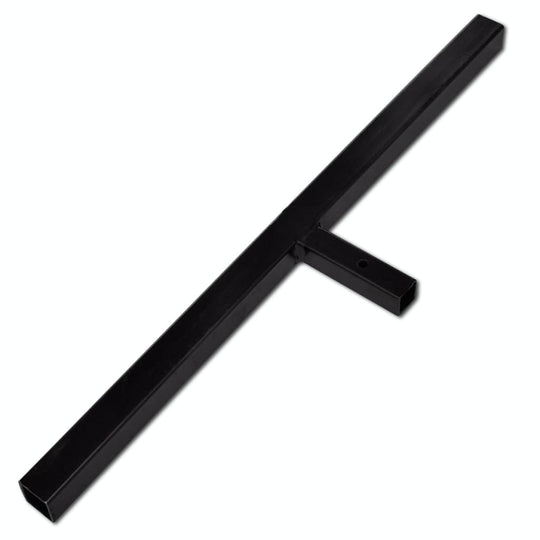 Ground Drill with Handle Auger Bit 180mm 3 Spirals Steel Black