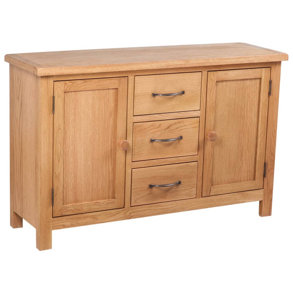 Brown, Buffets & Sideboards, Cabinets & Storage, Furniture, Furniture > Cabinets & Storage > Buffets & Sideboards, parcel, vidaXLSideboard With 3 Drawers 110X33.5X70 Cm Solid Oak Wood - Premium Buffets & Sideboards from vidaXL ! Shop Online Buy Now at S & D's Value Store Family Business Best Customer ServiceBrown, Buffets & Sideboards, Cabinets & Storage, Furniture, Furniture > Cabinets & Storage > Buffets & Sideboards, parcel, vidaXL