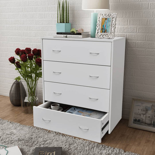 Sideboard With 4 Drawers 60X30.5X71 Cm Colour