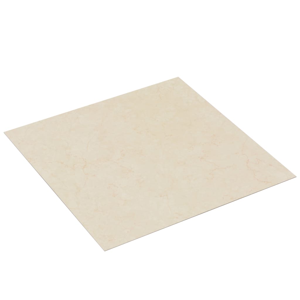 Beige self-adhesive PVC flooring plank with natural texture, offering durable, waterproof, nonslip, and affordable quality flooring solutions.