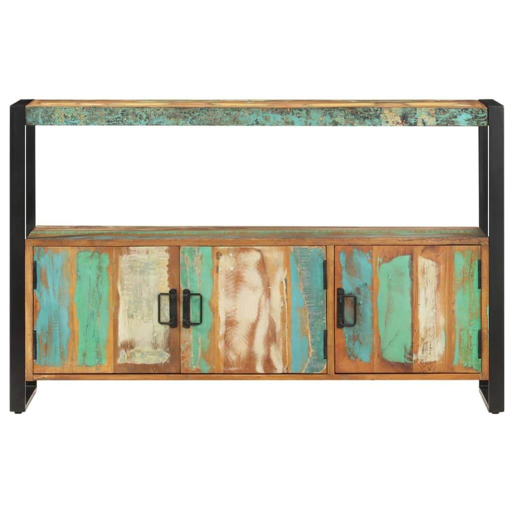 Sideboard 120X30X75 Cm Solid Reclaimed Wood