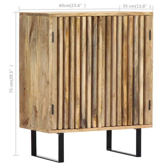 Sideboard 60X35X75 Cm Solid Mango Wood