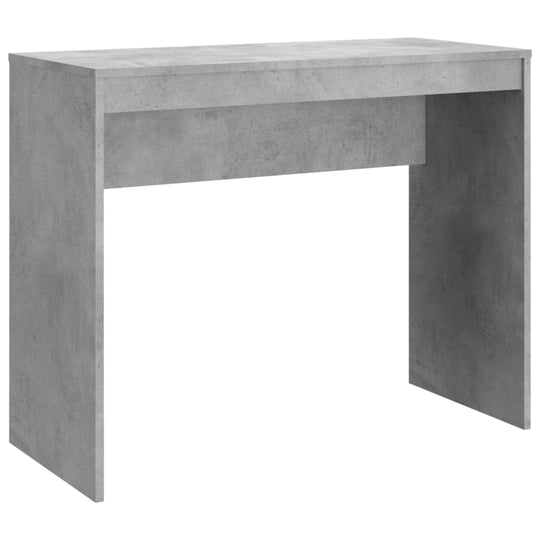 Desk Concrete Grey 90x40x72 cm Engineered Wood