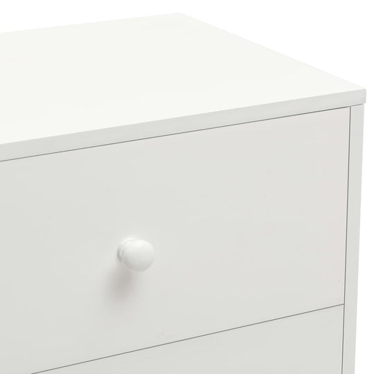 Bedside Cabinets 2 pcs White 40x30x50 cm Solid Pinewood