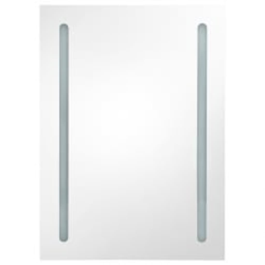 LED Bathroom Mirror Cabinet 50x13x70 cm