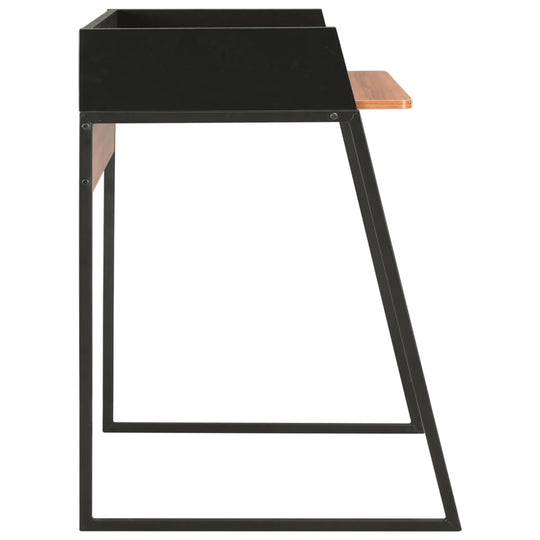 Desk Black and Brown 90x60x88 cm