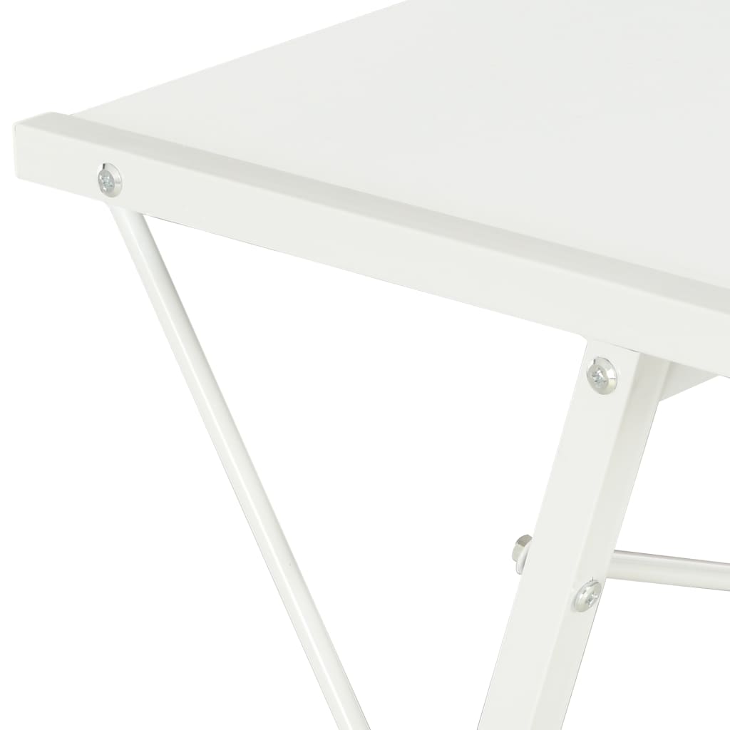 Desk with Shelf White 116x50x93 cm