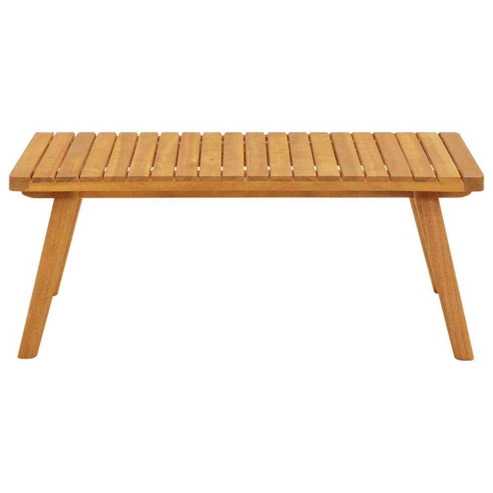 Garden Coffee Table 90x55x35 cm Solid Acacia Wood