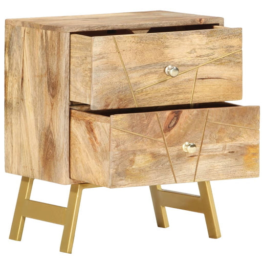 Bedside Cabinet 40x30x50 cm Solid Mango Wood