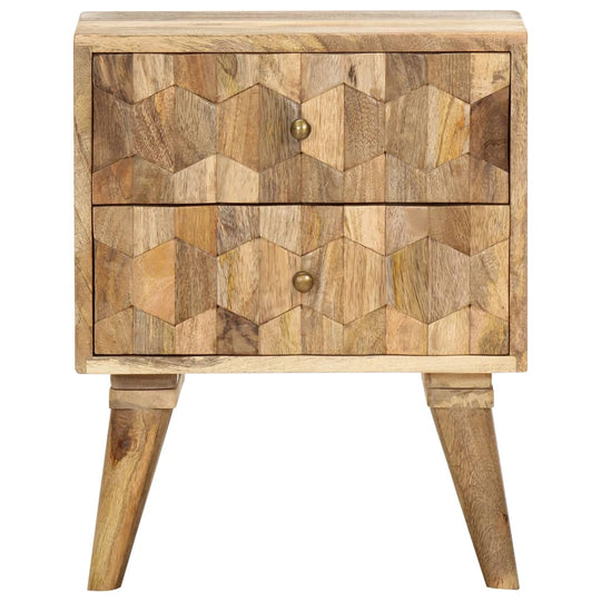 Bedside Cabinet 40x30x50 cm Solid Mango Wood