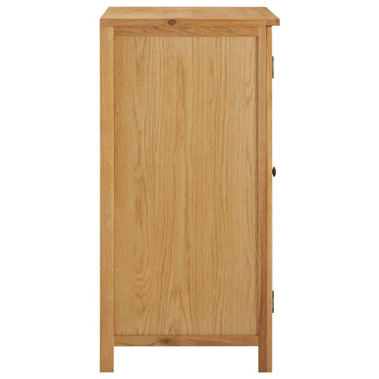 Wardrobe 76x52x105 cm Solid Oak Wood