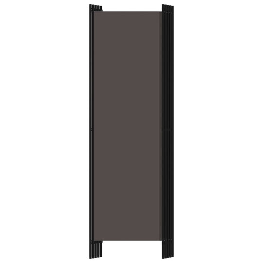 5-Panel Room Divider Anthracite 250x180 cm