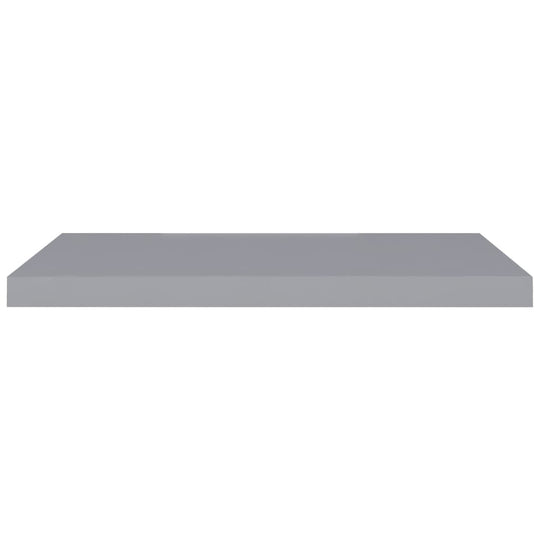 Floating Wall Shelves 4 pcs Grey 80x23.5x3.8 cm MDF