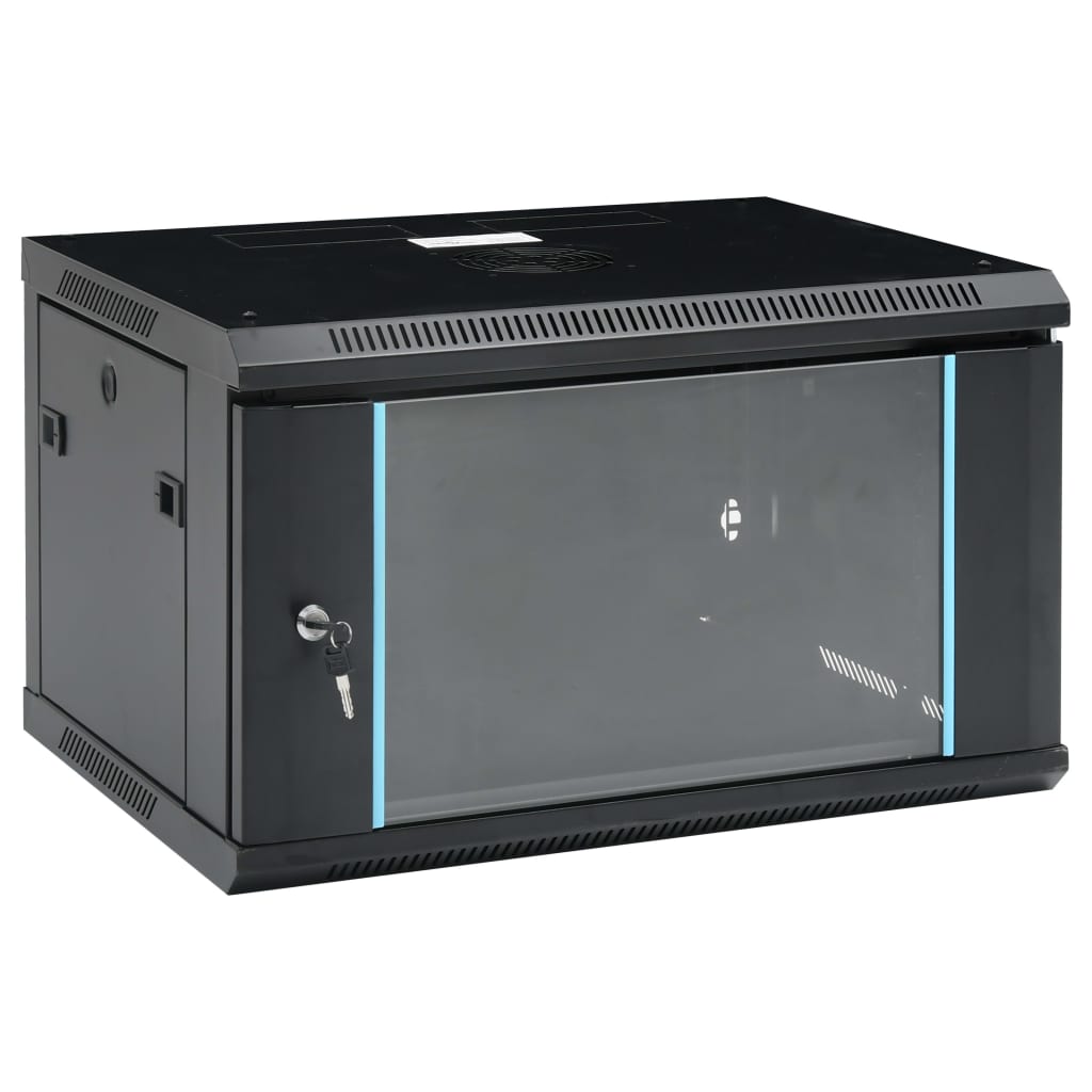 6U Wall Mounted Network Cabinet 19&quot; IP20 600x450x375 mm